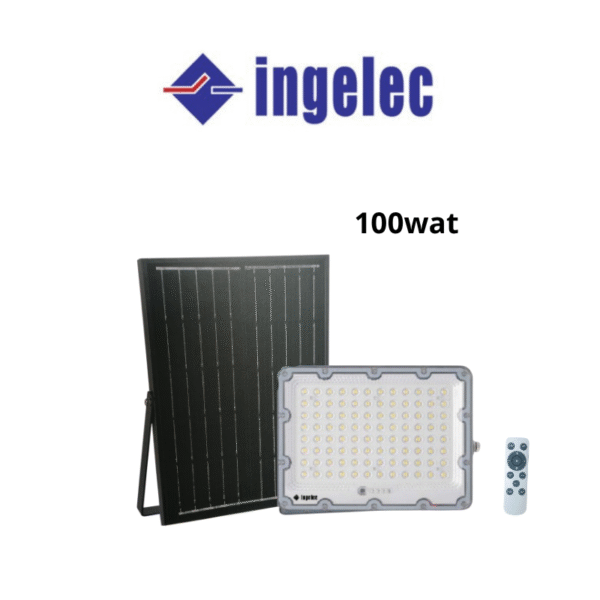 Projecteur LED solaire 100W 6500°K